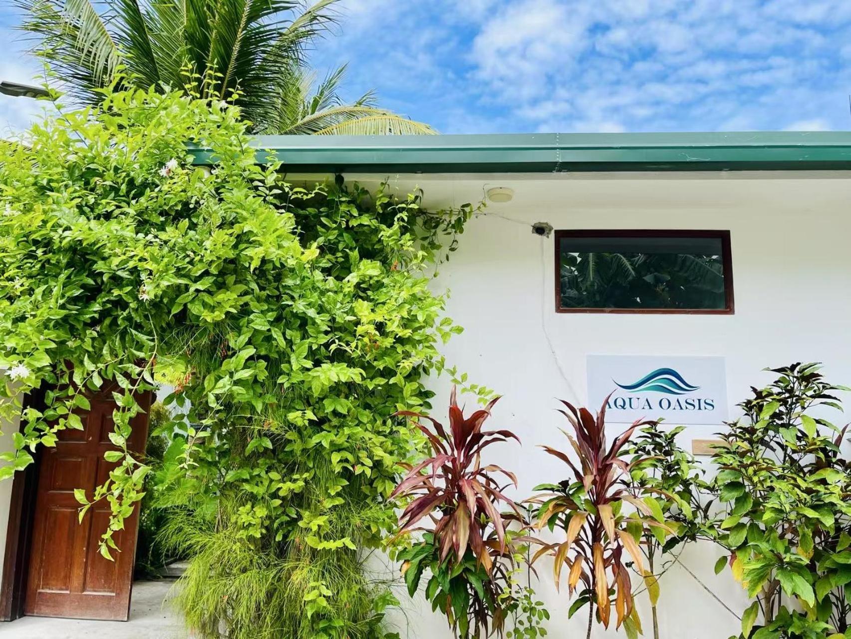 Aqua Oasis Hotel Thoddoo Exterior foto